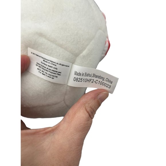 Ho Ho Ho Snowman Sugar Loaf 2010 Christmas Plush Stuffed Toy National Entertainm - Picture 9 of 11